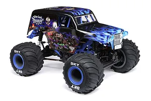 Losi Mini LMT Son Uva Digger RC Monster Truck Electric 4WD 1/18 Scale RTR - Blue image 88424
