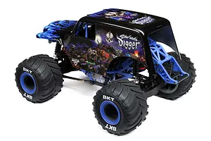 Losi Mini LMT Son Uva Digger RC Monster Truck Electric 4WD 1/18 Scale RTR - Blue image 88426