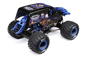 Losi Mini LMT Son Uva Digger RC Monster Truck Electric 4WD 1/18 Scale RTR - Blue image 88427
