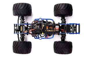 Losi Mini LMT Son Uva Digger RC Monster Truck Electric 4WD 1/18 Scale RTR - Blue image 88430