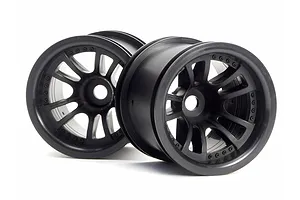HPI 2.2" Split 5 Black Rims 2Pcs image 8844