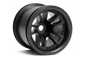HPI 2.2" Split 5 Black Rims 2Pcs image 8845