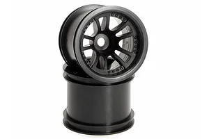HPI 2.2" Split 5 Black Rims 2Pcs image 8846