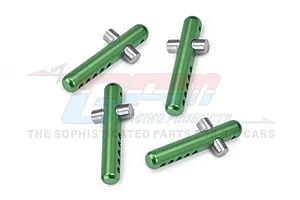 GPM Green 6061 Aluminium Front &amp; Rear Body Posts 4Pcs