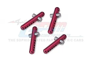 GPM Red 6061 Aluminium Front &amp; Rear Body Posts 4Pcs