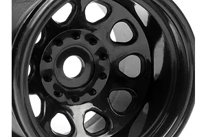 HPI 2.2" Firestorm Classic King Black Rims 2Pcs image 8853