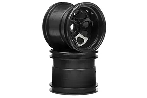 HPI 2.2" Firestorm Classic King Black Rims 2Pcs image 8854