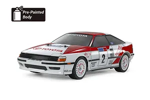Tamiya TT-02 Toyota GT-Four ST165 RC Rally Car Electric 4WD 1/10 Scale Kit - White image 88536