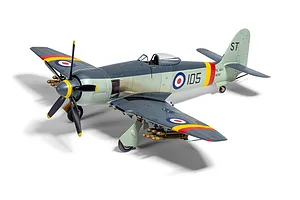 Airfix 1/48 Hawker Sea Fury FB.11 Fighter Scaled Plastic Model Kit image 88575