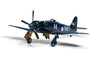 Airfix 1/48 Hawker Sea Fury FB.11 Fighter Scaled Plastic Model Kit image 88578