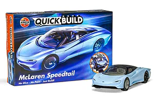 Airfix Quickbuild Mclaren Speedtail Plastic Model Kit image 88600