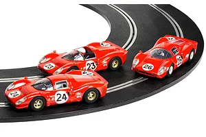 Scalextric 1/32 1967 Daytona 24 Slot Cars Triple Pack image 88613