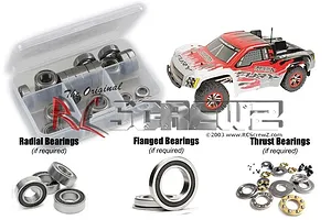 RC Screwz Fury Rubber Shielded Bearing Kit