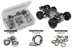 RC Screwz Kraton 6S V2 Rubber Shielded Bearing Kit