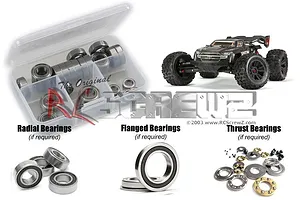 RC Screwz Kraton EXB Rubber Shielded Bearing Kit image 88760