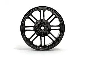 HPI 3.3" Savage 8 Spoke Black Chrome Rims 2Pcs image 8877