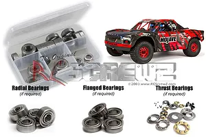 RC Screwz Mojave V2 6S Metal Shielded Bearing Kit