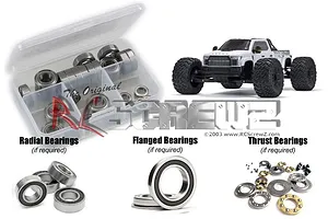 RC Screwz Big Rock 6S Rubber Shielded Bearing Kit image 88774