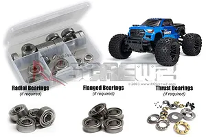 RC Screwz Granite Mega Metal Shielded Bearing Kit