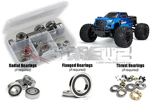 RC Screwz Granite Mega Rubber Shielded Bearing Kit image 88786