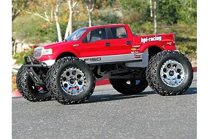 HPI 3.3" Savage Mag-8 Chrome Rims 2Pcs image 8881