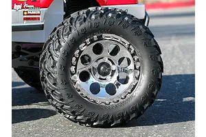 HPI 3.3" Savage Mag-8 Chrome Rims 2Pcs image 8882