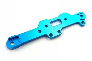 Yeah Racing Blue Aluminium Motor Mount w/ 30x30x10mm High Speed Cooling Fan image 88823