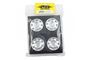 Yeah Racing 1/10 Silver Aluminium 8 Spoke Rim 4Pcs image 88874