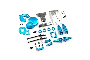 Yeah Racing Aluminium BB-01 Conversion Kit - Blue image 88877