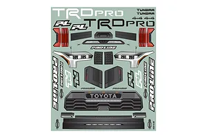 Pro-Line 1/10 2023 Toyota Tundra TRD Pro Unpainted Body Shell - Clear image 88932