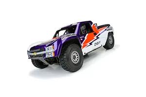 Pro-Line 1/7 2007 Chevrolet Silverado Pre-cut Unpainted Body Shell - Clear image 88952