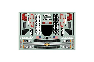 Pro-Line 1/7 2007 Chevrolet Silverado Pre-cut Unpainted Body Shell - Clear image 88954