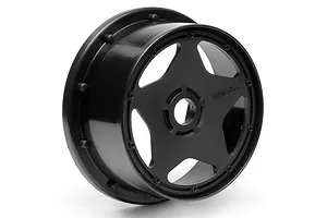HPI 4.7/5.5" Baja 5B Front Super Star Black Rims 2Pcs image 8901
