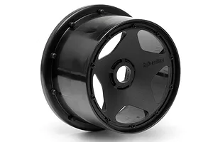 HPI 4.7/5.5" Baja 5B Rear Super Star Black Rims 2Pcs image 8911