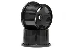 HPI 4.7/5.5" Baja 5B Rear Super Star Black Rims 2Pcs image 8913