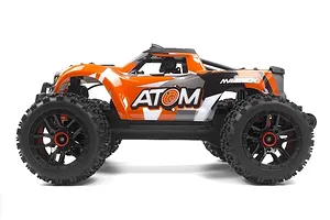 Maverick Atom RC Monster Truck Electric 4WD 1/18 Scale RTR - Orange image 89132