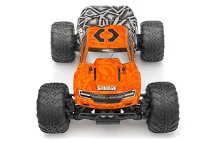 HPI 1/12 GT-2XS Painted Body Shell - Orange/Gray image 89185