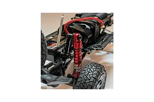 Kyosho Red Aluminium Shock Absorber Set w/ Oil 4Pcs image 89187