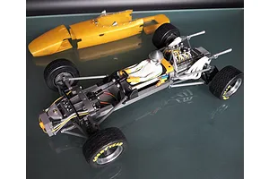 GP3D Type BT RC Grand Prix Car Electric 2WD 1/10 Scale Roller image 89207