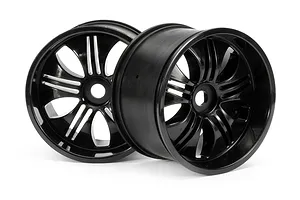 HPI 4.5" Savage Tremor Black Rims 2Pcs image 8922