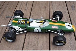 GP3D Type BT RC Grand Prix Car Electric 2WD 1/10 Scale Roller image 89221