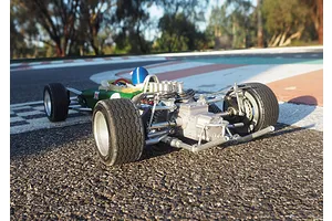 Grand Prix 3D Type L RC Grand Prix Car Electric 1/10 Scale Pre-Assembled Kit image 89236