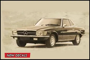 Italeri 1/24 Mercedes 500 SLC Car Plastic Model Kit