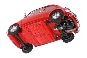 Tamiya 1/24 Fiat 500F Car Plastic Model Kit image 89283