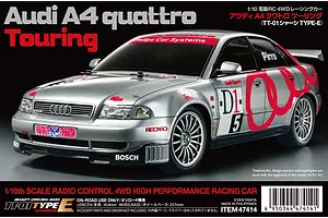 Tamiya TT-01E Audi A4 Quattro RC Touring Car Electric 4WD 1/10 Scale Kit (no ESC) image 89309