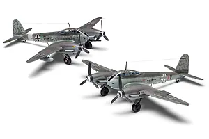 Airfix 1/72 Messerschmitt Me410A-1/U2 & U4 Fighter Plastic Model Kit image 89314