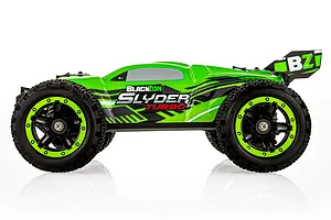BlackZon Slyder ST Turbo RC Stadium Truck Electric Brushless 4WD 1/16 Scale RTR - Green image 89368
