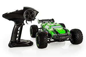 BlackZon Slyder ST Turbo RC Stadium Truck Electric Brushless 4WD 1/16 Scale RTR - Green image 89369