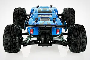 BlackZon Slyder ST Turbo RC Stadium Truck Electric Brushless 4WD 1/16 Scale RTR - Blue image 89380