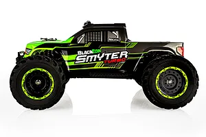 BlackZon Smyter MT Turbo RC Monster Truck Electric Brushless 4WD 1/12 Scale RTR - Green image 89386